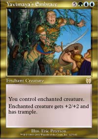 Yavimaya's Embrace APC-127 Rare Light Played Englisch
