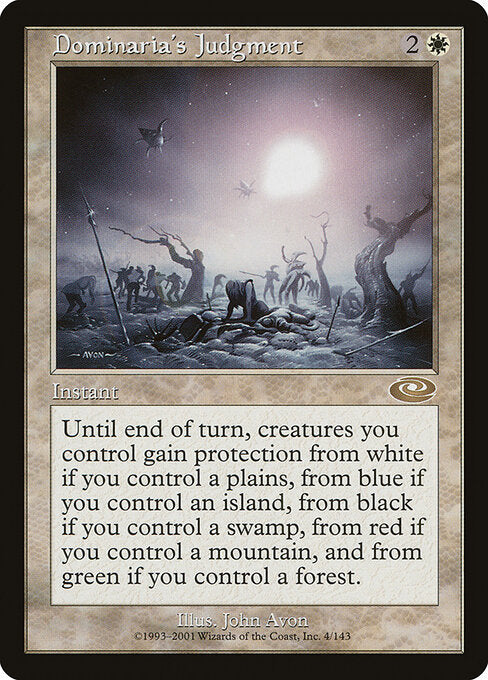 Dominaria's Judgment PLS-4 Rare Excellent Englisch