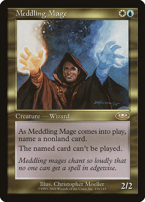 Meddling Mage PLS-116 Rare Excellent Englisch