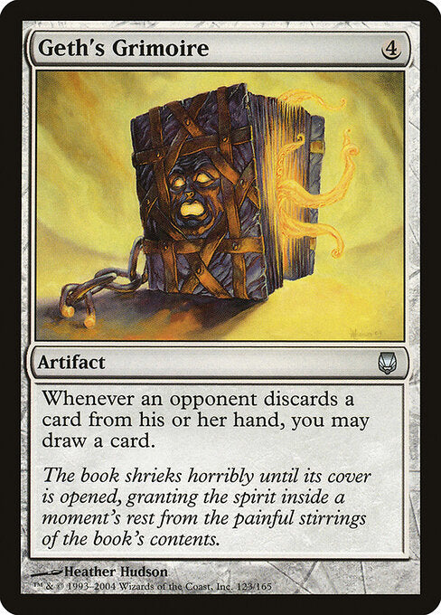 Geth's Grimoire DST-123 Uncommon Excellent Englisch