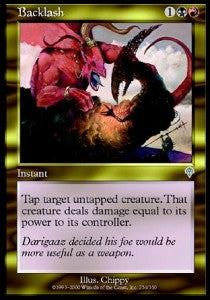 Backlash INV-234 Uncommon Good Englisch