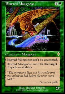 Blurred Mongoose INV-183 Rare Light Played Englisch
