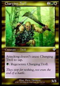Anstürmender Troll INV-239 Uncommon Good Deutsch Foil