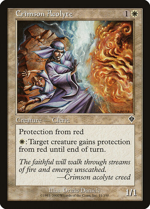 Crimson Acolyte INV-11 Common Played Englisch