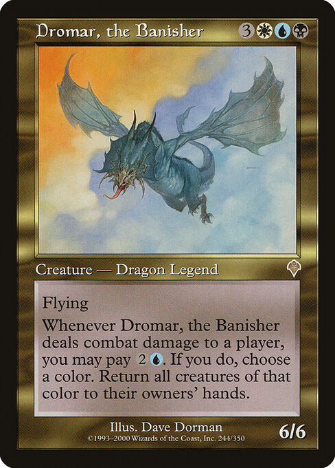 Dromar, the Banisher INV-244 Rare Light Played Englisch