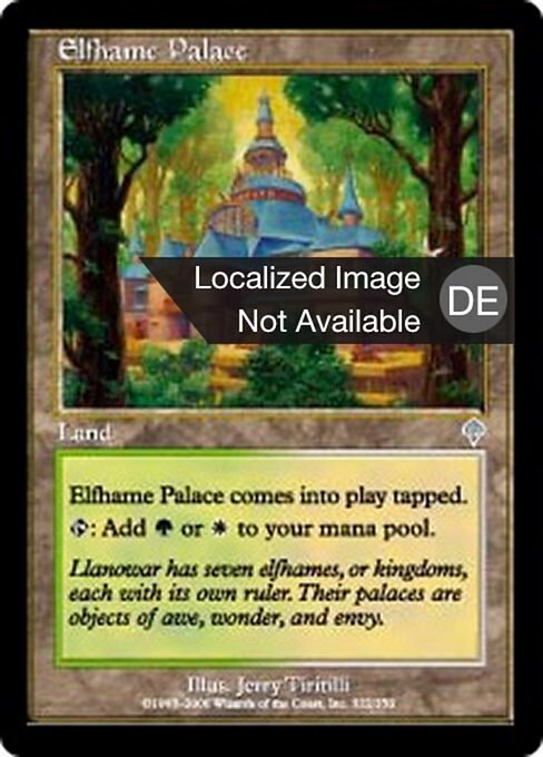 Elfheim-Palast INV-322 Uncommon Poor Deutsch