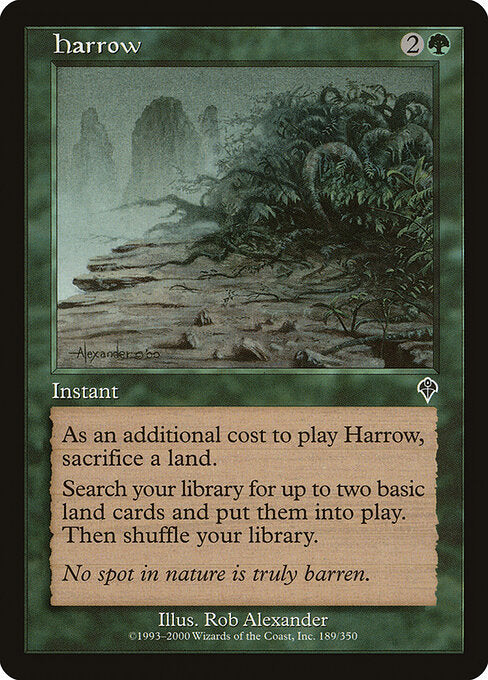Harrow INV-189 Common Excellent Englisch