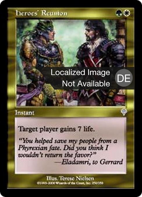 Vereinigung der Helden INV-250 Uncommon Played Deutsch