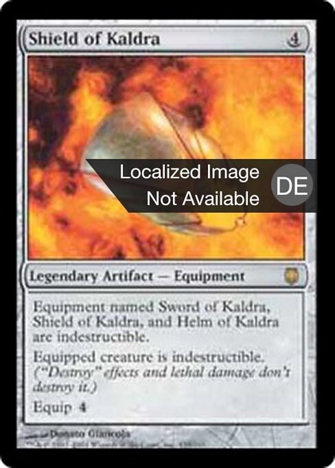 Kaldras Schild DST-139 Rare Light Played Deutsch