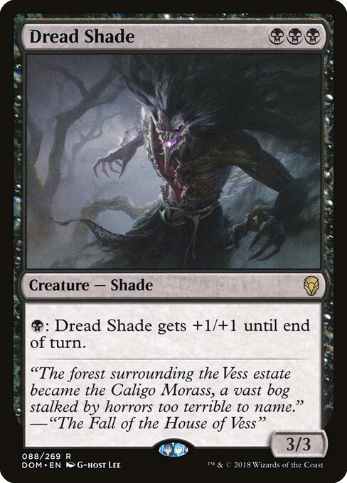 Dread Shade DOM-88 Rare Excellent Englisch Foil