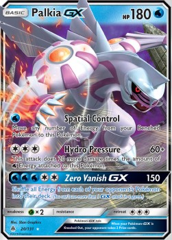 Palkia GX FLI-20 Ultra Rare Played Deutsch