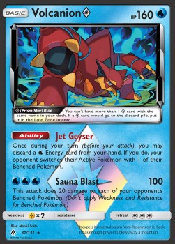 Volcanion ◇ FLI-31 Holo Rare Poor Deutsch