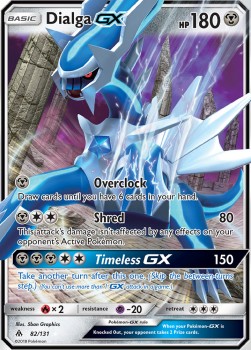 Dialga GX FLI-82 Ultra Rare Excellent Deutsch