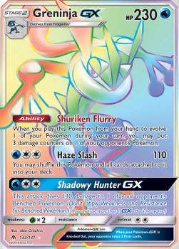 Quajutsu GX FLI-133 Secret Rare Light Played Deutsch
