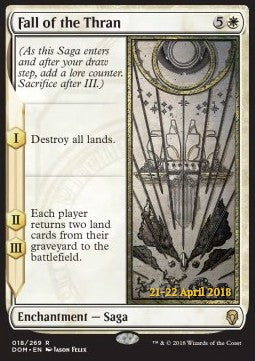 Untergang der Thran PDOM-18 Rare Excellent Deutsch Foil