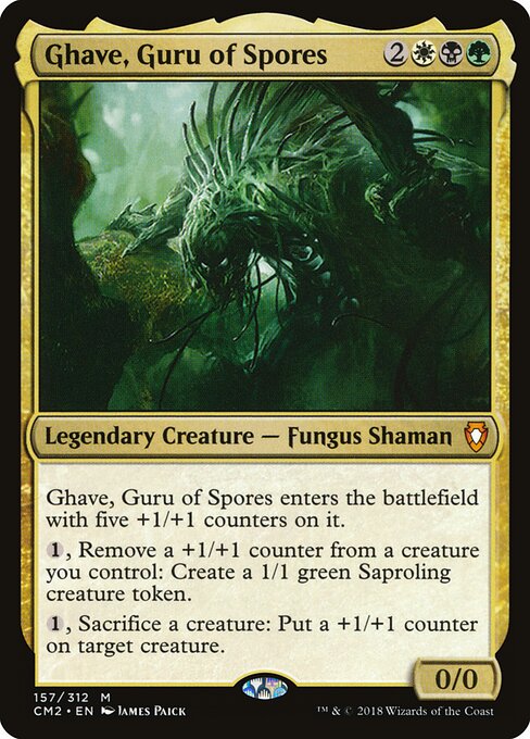Ghave, Guru of Spores CM2-157 Mythic Excellent Englisch