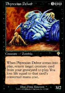 Phyrexian Delver INV-115 Rare Light Played Englisch