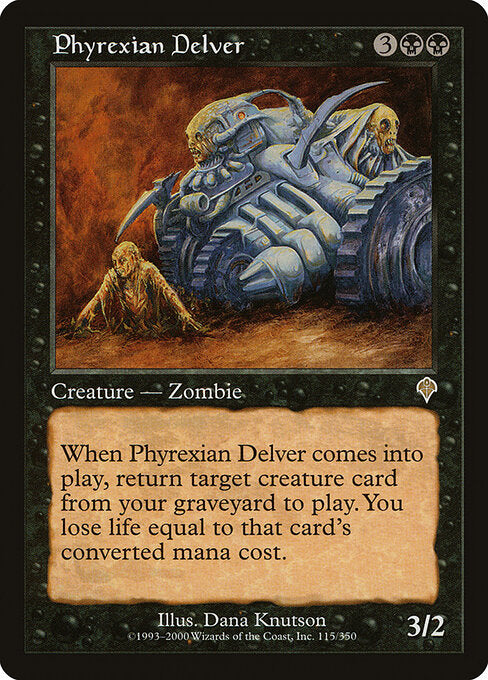 Phyrexian Delver INV-115 Rare Light Played Englisch