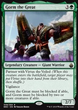 Gorm the Great BBD-8 Rare Excellent Englisch Foil