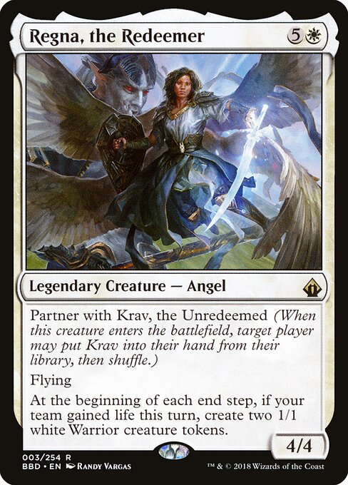 Regna, the Redeemer BBD-3 Rare Near Mint Englisch
