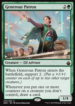 Generous Patron BBD-70 Rare Excellent Englisch