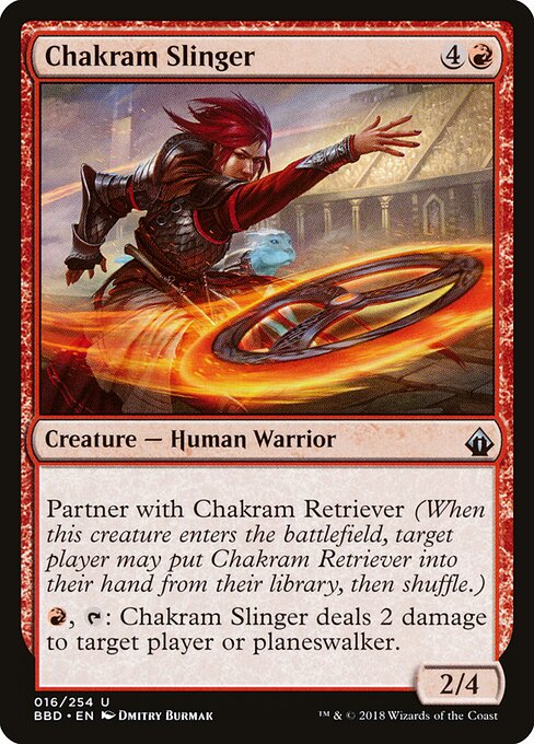 Chakram Slinger BBD-16 Uncommon Played Englisch