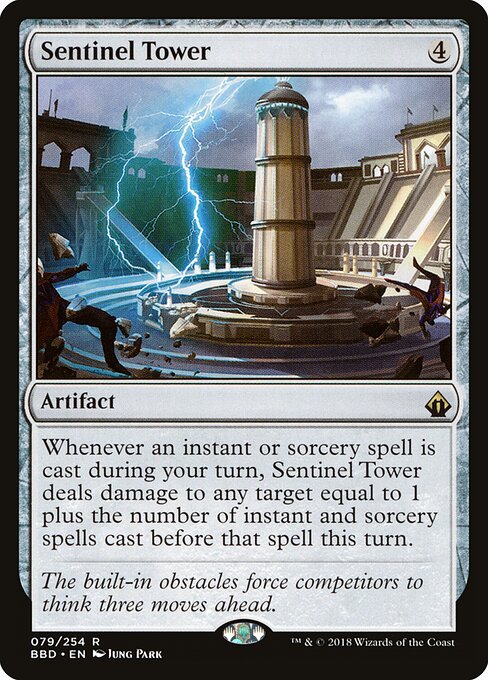 Sentinel Tower BBD-79 Rare Excellent Englisch