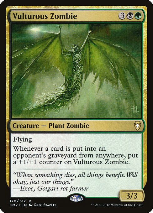 Geiernder Zombie CM2-170 Rare Good Englisch