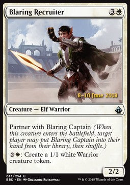Blaring Recruiter PBBD-13 Uncommon Near Mint Englisch Foil
