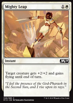 Mächtiger Sprung M19-28 Common Excellent Englisch Foil