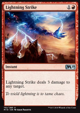 Blitzeinschlag M19-152 Uncommon Excellent Englisch
