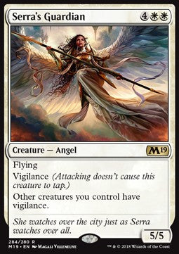 Serra's Guardian M19-284 Rare Excellent Englisch