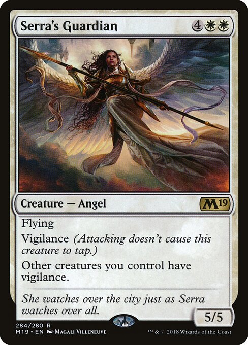 Serra's Guardian M19-284 Rare Excellent Englisch