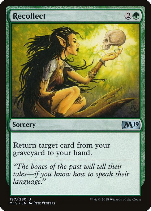 Recollect M19-197 Uncommon Excellent Englisch
