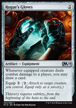Rogue's Gloves M19-243 Uncommon Excellent Englisch