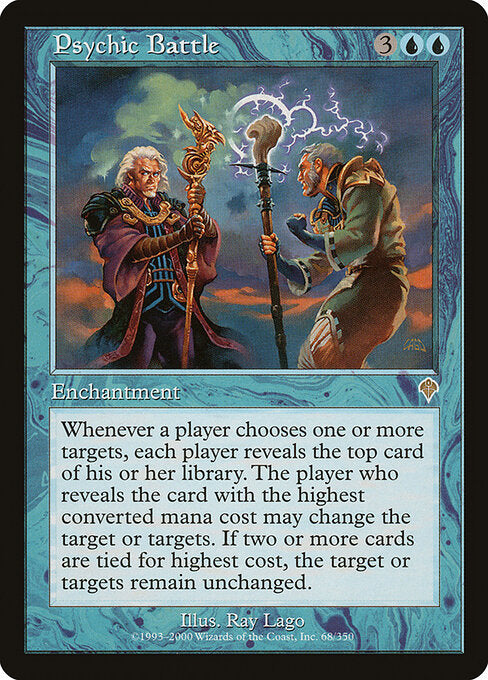 Psychic Battle INV-68 Rare Good Englisch Foil