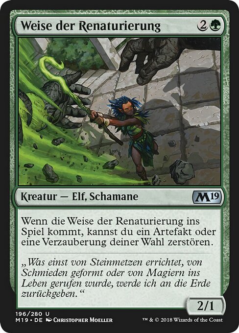 Weise der Renaturierung M19-196 Uncommon Good Deutsch