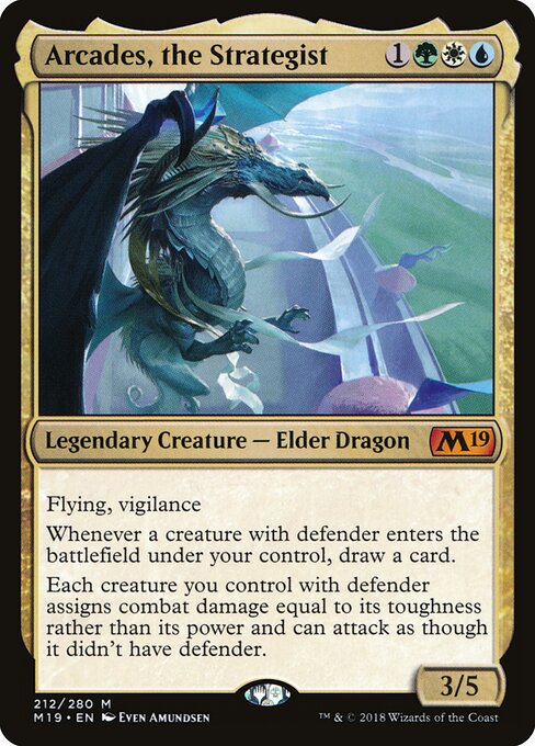 Arcades, the Strategist M19-212 Mythic Near Mint Englisch