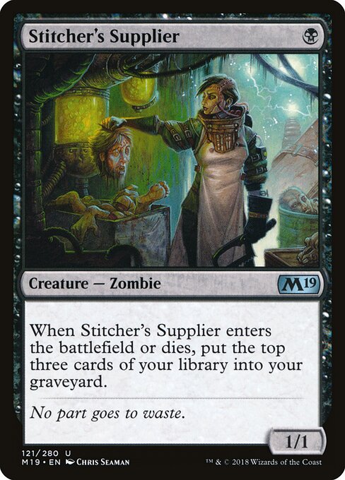 Stitcher's Supplier M19-121 Uncommon Light Played Englisch