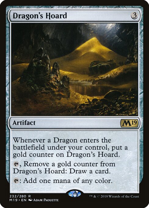 Dragon's Hoard M19-232 Rare Good Englisch