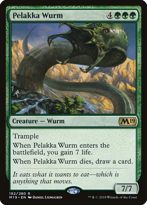 Pelakka Wurm M19-192 Rare Good Englisch