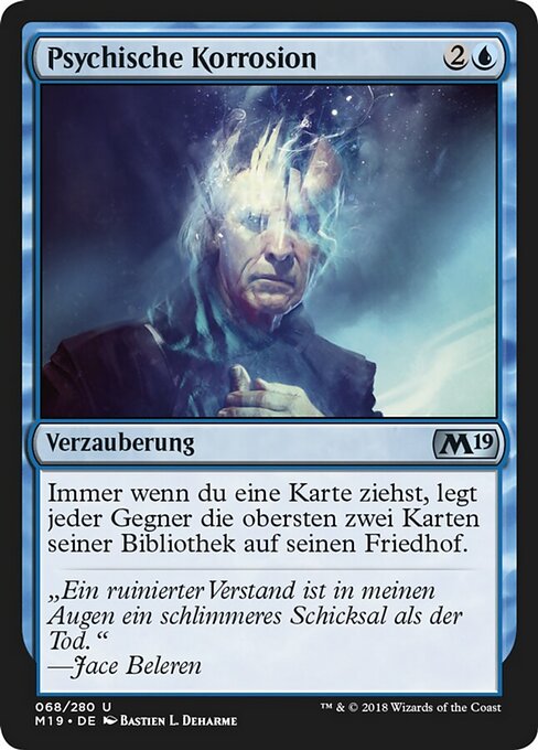 Psychische Korrosion M19-68 Uncommon Light Played Deutsch