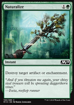 Naturalisieren M19-190 Common Excellent Deutsch Foil