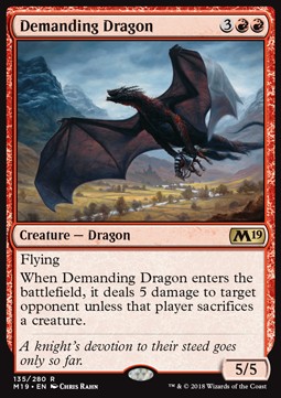 Demanding Dragon M19-135 Rare Excellent Englisch