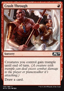 Crash Through M19-133 Common Near Mint Englisch