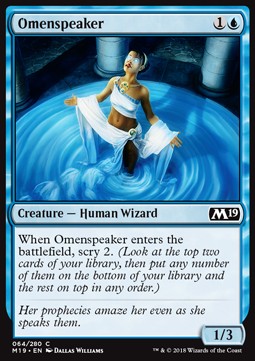 Omenverheißerin M19-64 Common Excellent Englisch Foil
