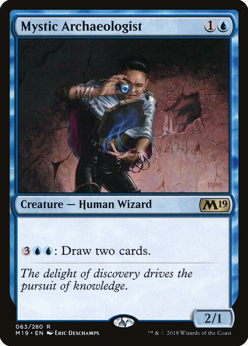 Mystic Archaeologist M19-63 Rare Excellent Englisch
