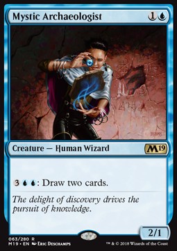Mystic Archaeologist M19-63 Rare Excellent Englisch Foil