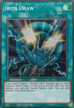 Eisernes Ziehen BLRR-034 Secret Rare Near Mint Deutsch 1. Auflage