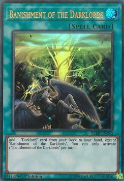 Verbannung der Finsterlords BLRR-093 Ultra Rare Excellent Deutsch 1. Auflage